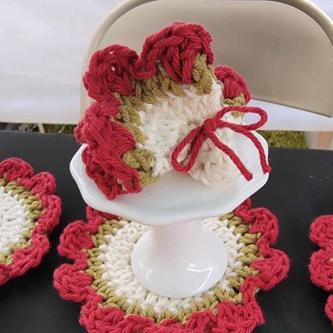 Floral Bouquet Coasters (Pair of 2)